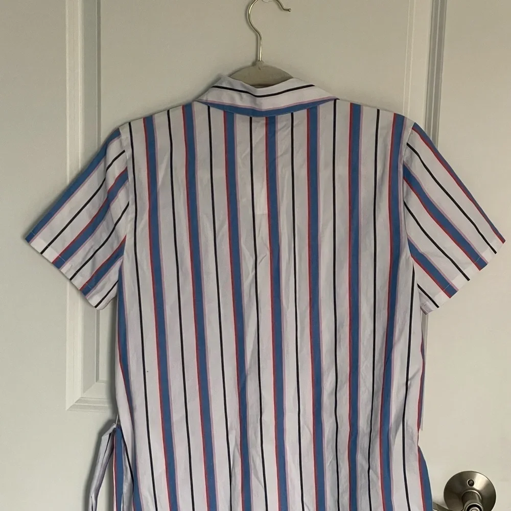 New! J. Crew Short-sleeve belted shirtdress nwt 18994